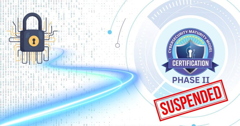 1 Cmmc phase 2 suspension